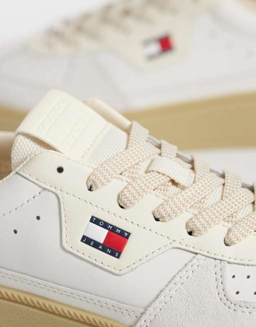 Tommy Jeans – Greenwich – Vita platåsneakers, 5 av 5