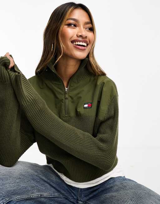 Olive sweater on sale