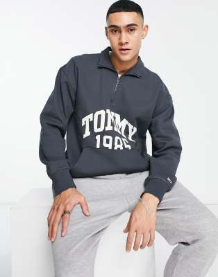 Tommy half zip on sale sweater