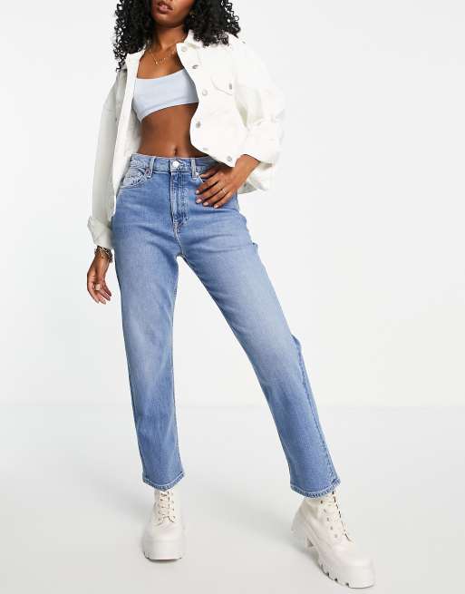 Tommy jeans high rise on sale straight