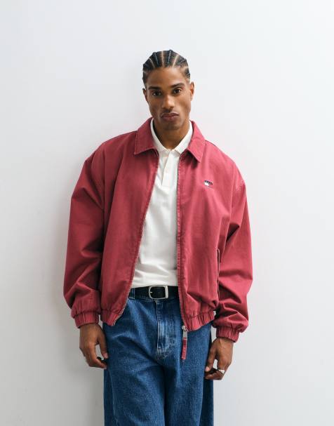 Tommy Jeans – Harrington-Jacke in Rot - view 1