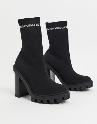 tommy hilfiger sock boots uk