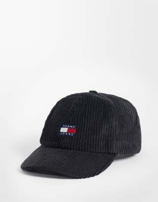 Tommy Jeans Heritage Cap In Black
