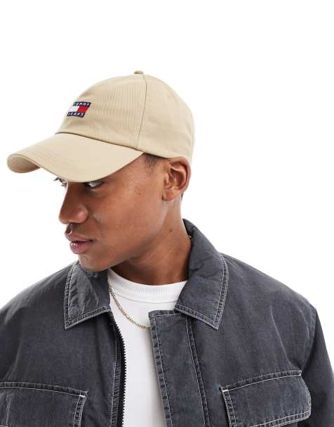 Tommy Jeans Heritage core cap in tan - view 1