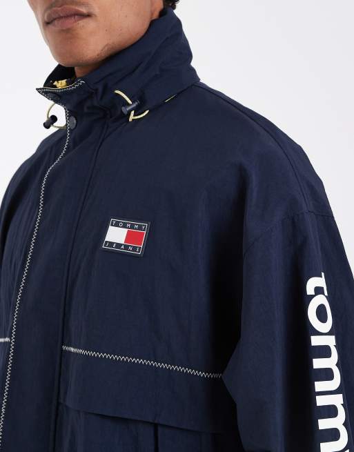 Tommy Jeans – Heritage – Granatowa kurtka żeglarska, 3 z 5