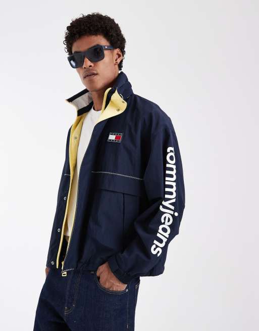 Tommy Jeans – Heritage – Granatowa kurtka żeglarska, 4 z 5