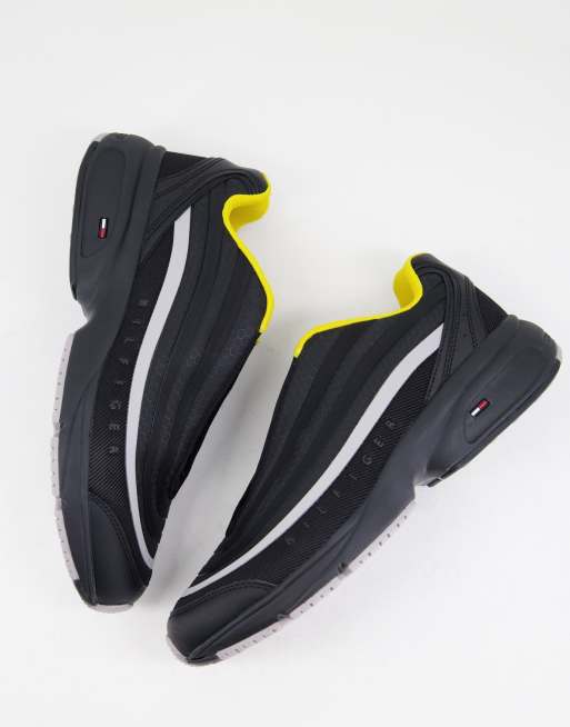 Tommy Jeans heritage modern mix sneakers in black