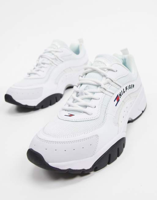 Tommy Jeans heritage runner in white