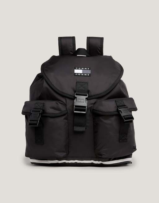 Tommy Jeans – Heritage – Schwarzer Rucksack