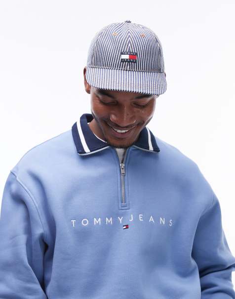 Tommy Jeans Heritage stripe cap in navy - view 1