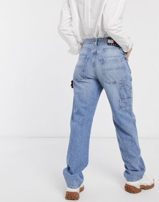 tommy hilfiger tapered carpenter jeans