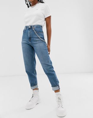 mom fit jeans tommy hilfiger