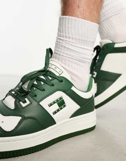 Tommy Jeans Hochwertige Basketball Sneaker in Grun ASOS