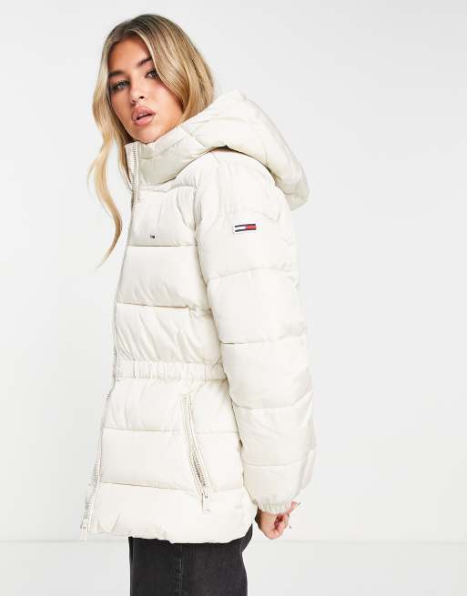 Tommy hilfiger hot sale pearl down coat