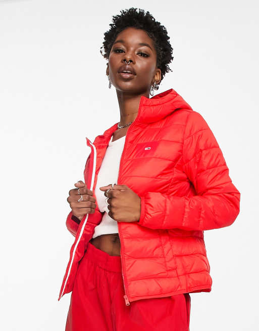 Tjw hooded best sale quilted zip thru