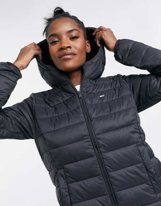 Tommy jeans quilted zip through clearance jacket