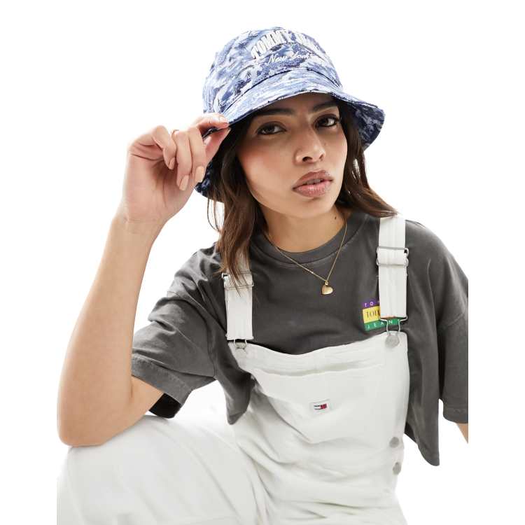 Hawaiian print bucket hat online