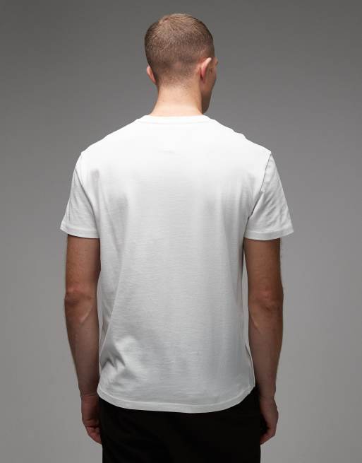 Tommy Jeans - Hvid T-shirt med flaglogo med fotodesign, 3 af 5