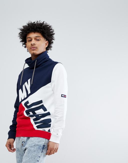 Tommy jeans cheap block sweatshirt