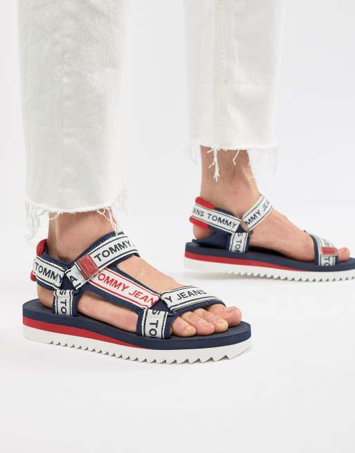 Tommy store jean sandals