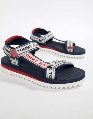 tommy jeans technical sandals