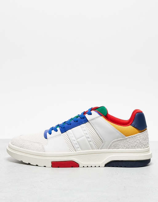 Tommy Jeans International Games Brooklyn sneakers in white
