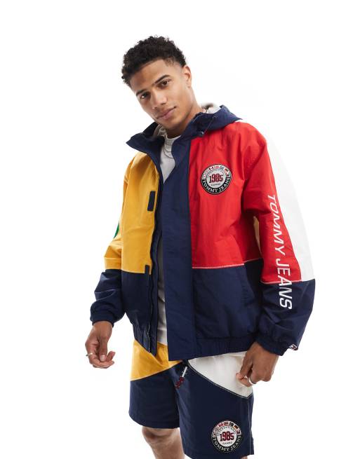 Tommy Jeans International Games Chicago jacket in navy (part of a set)