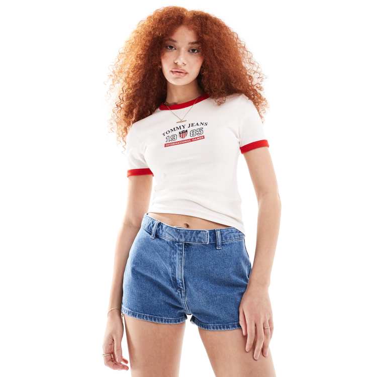Tommy jeans ringer tee hotsell