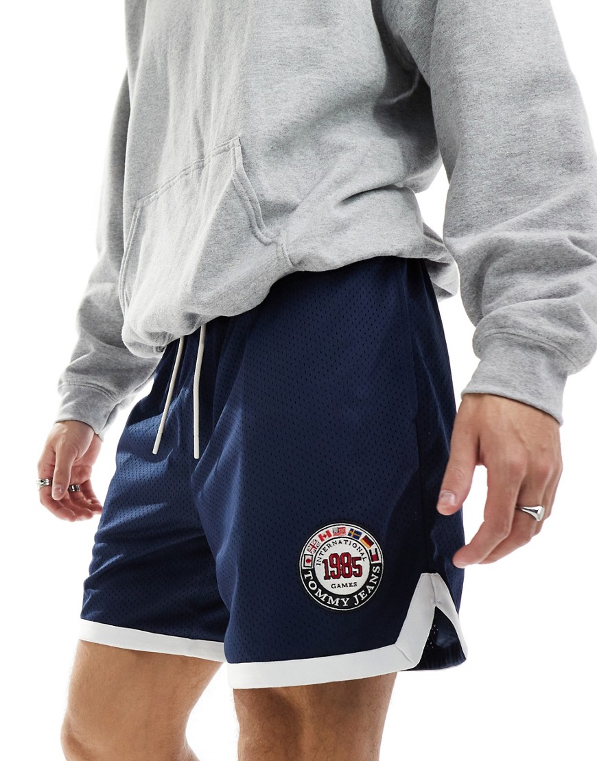 Tommy Jeans International Games shorts in navy