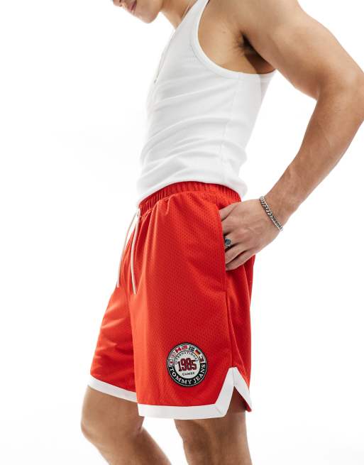 Tommy Jeans International Games shorts in red