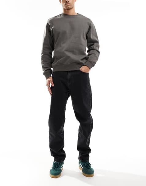 Tommy Jeans - Isaac - Afslappede tapered jeans i sort - view 1