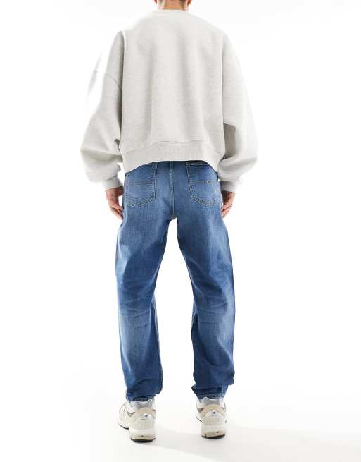 Tommy Jeans - Isaac - Jean fuselé décontracté - Bleu foncé délavé, 2 de 5