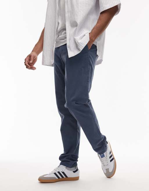 Tommy Jeans - Isaac - Pantalon en velours côtelé - Bleu foncé, 2 de 5