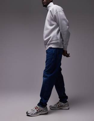 Tommy Jeans Isaac Relaxed Tapered Jeans In Navy