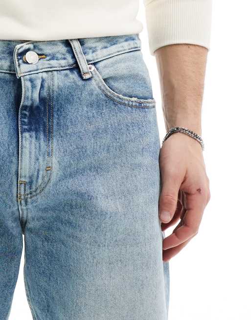 Tommy Jeans Isaac relaxed tapered jeans in light wash, 4 of 5