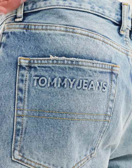 Tommy Jeans Isaac relaxed tapered jeans in light wash, 5 of 5