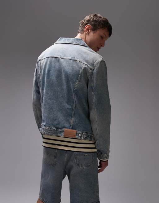 Tommy Jeans Isaac relaxed trucker denim jacket in medium wash