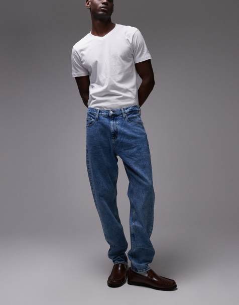 Tommy Jeans - Isaac - Tapered jeans i afslappet pasform i lys vask - view 1