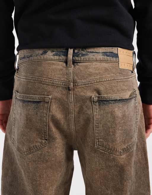Tommy Jeans – Jaimie – Beige, avslappnade jeans med rak passform, 4 av 5