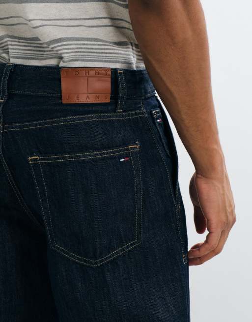 Tommy Jeans Jaimie jean coupe relaxed délavage indigo bleu, 5 de 5