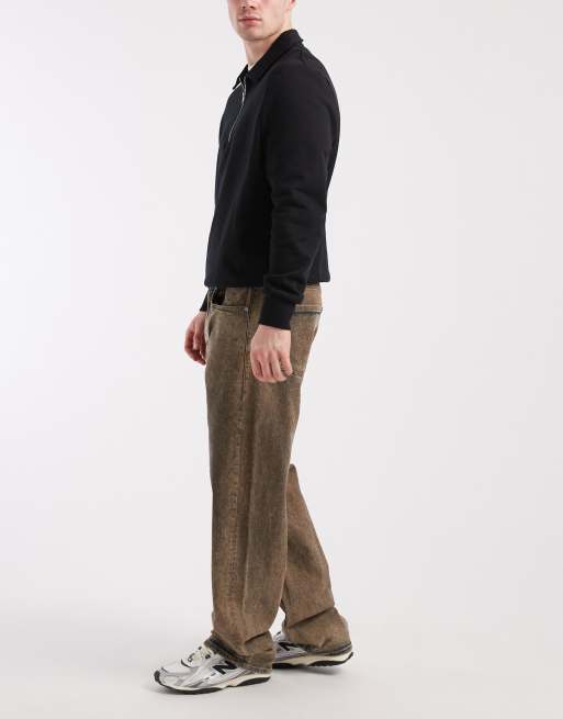 Tommy Jeans - Jaimie - Jeans dritti comodi beige, 3 di 5