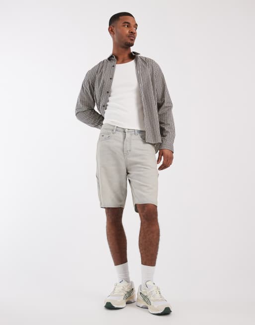 Tommy Jeans - Jaimie - Jorts comodi lavaggio blu chiaro vintage, 3 di 5