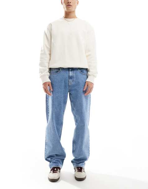 Tommy Jeans – Jaimie – Locker sitzende Jeans in hellblauer Waschung mit geradem Schnitt - view 1