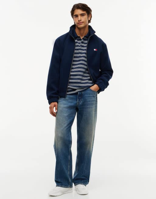 Tommy Jeans Jaimie loose straight faded whiskered jeans in denim medium, 2 of 7