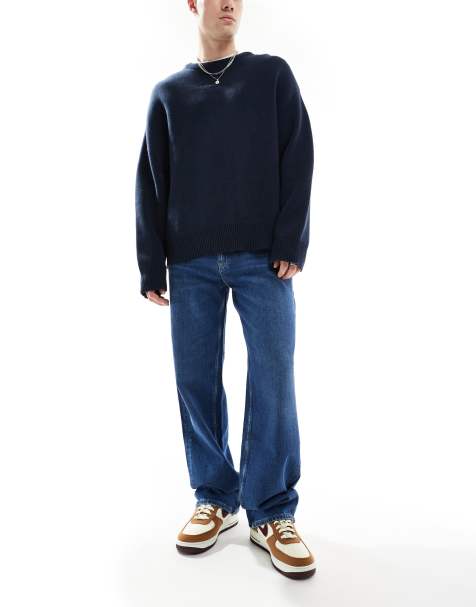 Tommy Jeans - Jaimie - Losse rechte jeans in donkere wassing - view 1