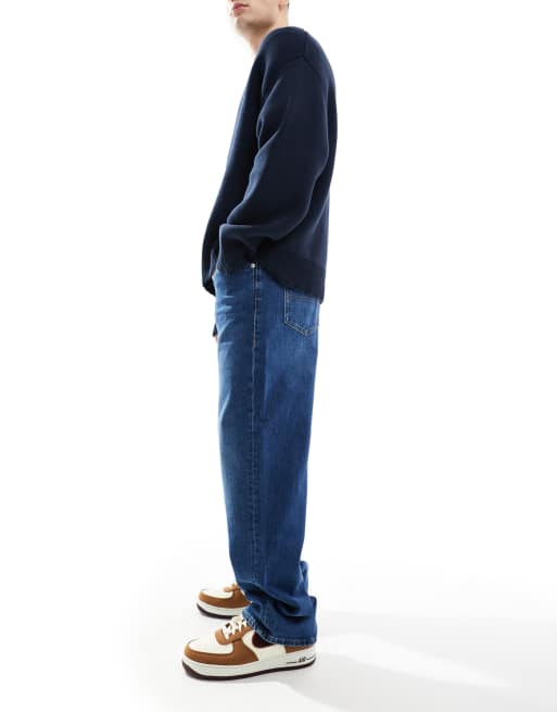 Tommy Jeans - Jaimie - Losse rechte jeans in donkere wassing, 5 van 5