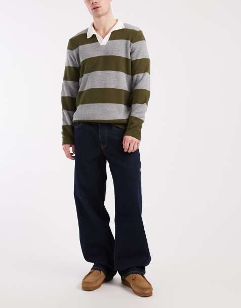 Tommy Jeans – Jaimie – Mörktvättade, raka jeans i relaxed fit - view 1