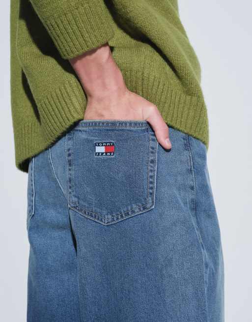 Tommy Jeans – Jaimie – Niebieskie luźne jeansy o prostym kroju, 2 z 5