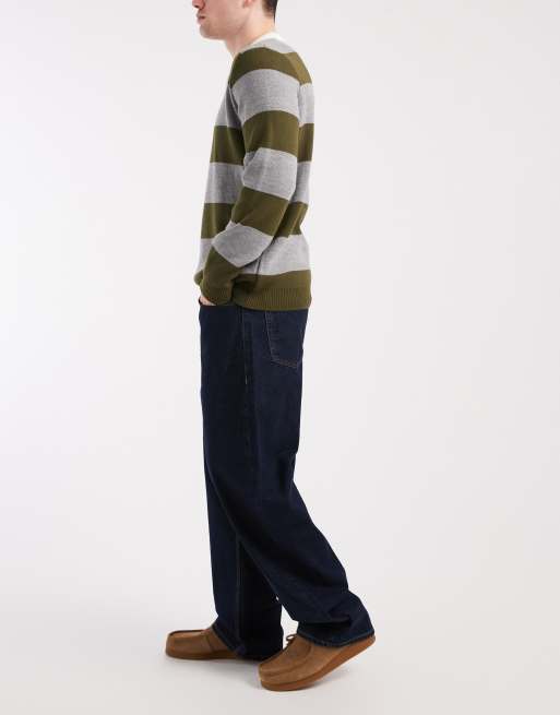 Tommy Jeans Jaimie relaxed straight fit jeans in dark wash blue, 3 of 5