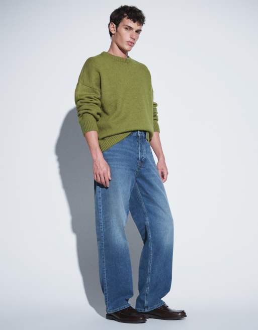 Tommy Jeans Jaimie relaxed straight fit jeans in mid wash blue, 5 of 5